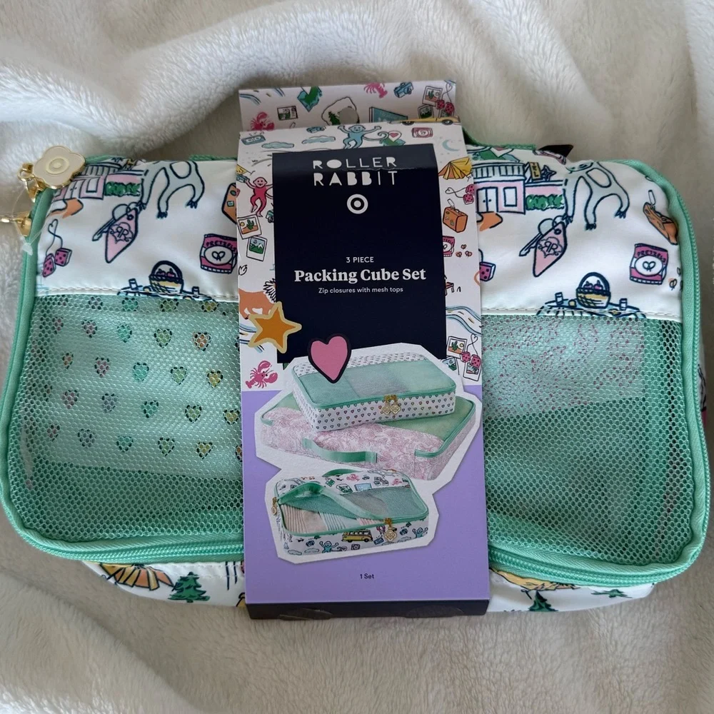Roller Rabbit x Target 3pc Packing Cube Set - Picture 2 of 9